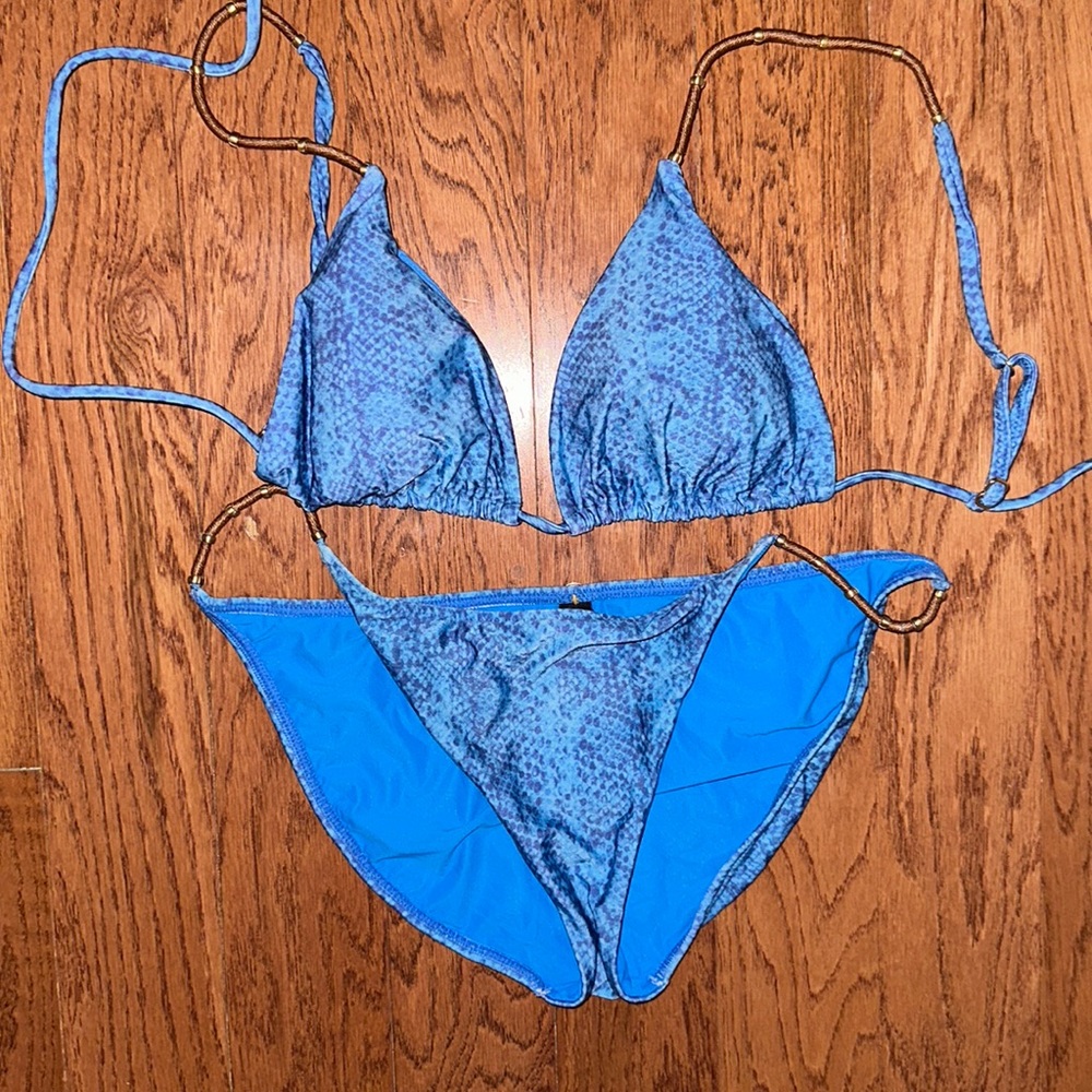 Vix swim blue bikini